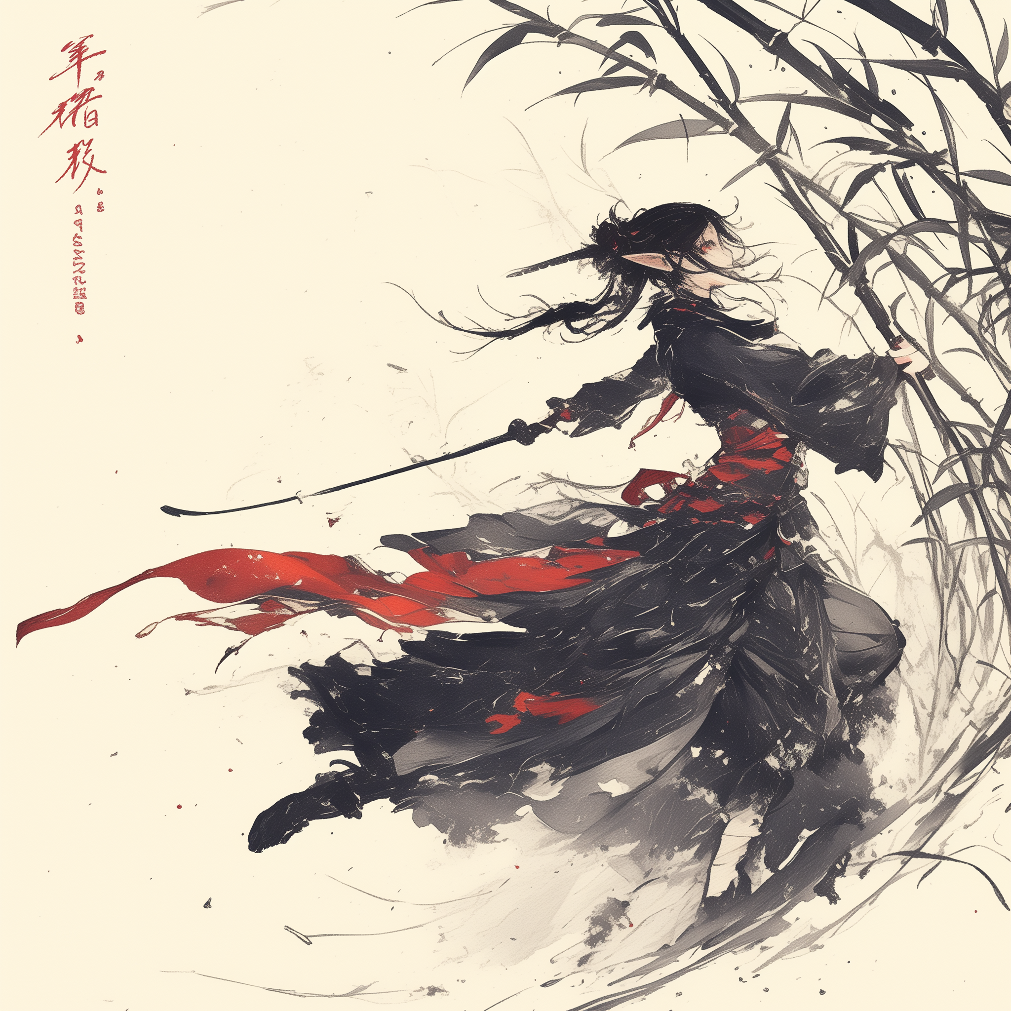 bibichwi_Ink_painting_brush_painting_elf_girl_dancing_sword_dan_6a20069e-2a8d-40a9-b9dc-c7edcb672e9e.png