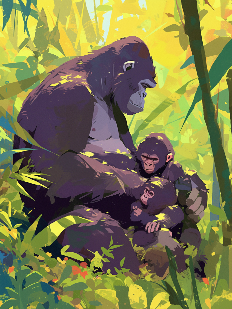 icetea_A_family_of_wild_gorillas_in_the_deep_jungle_moving_free_8a43838d-9bf8-4bf6-b061-ee316496b03e.png